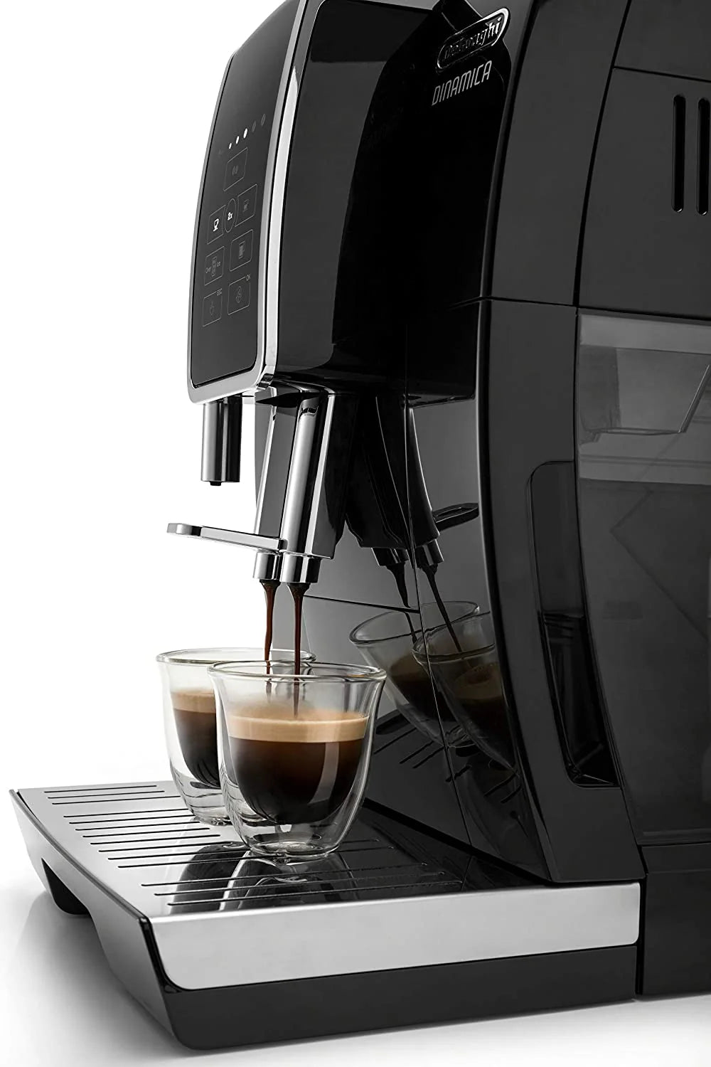 Automatic Espresso Maker with iced-coffee, black T433296