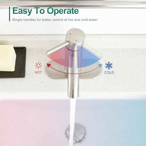 Chrome Single Handle One Hole Vessel Sink Faucet B269