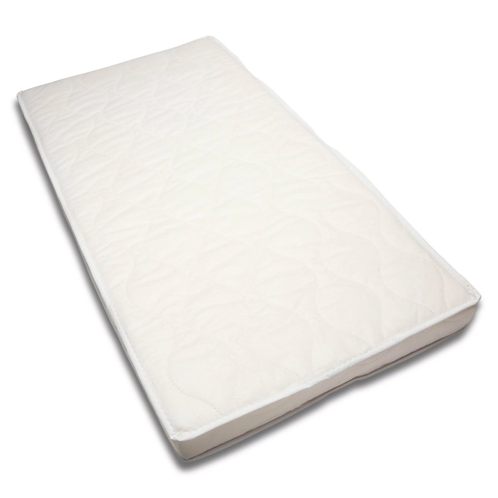 Baby Bassinet Cradle Mattress Oblong 12 x 26 Foam Waterproof Q1838