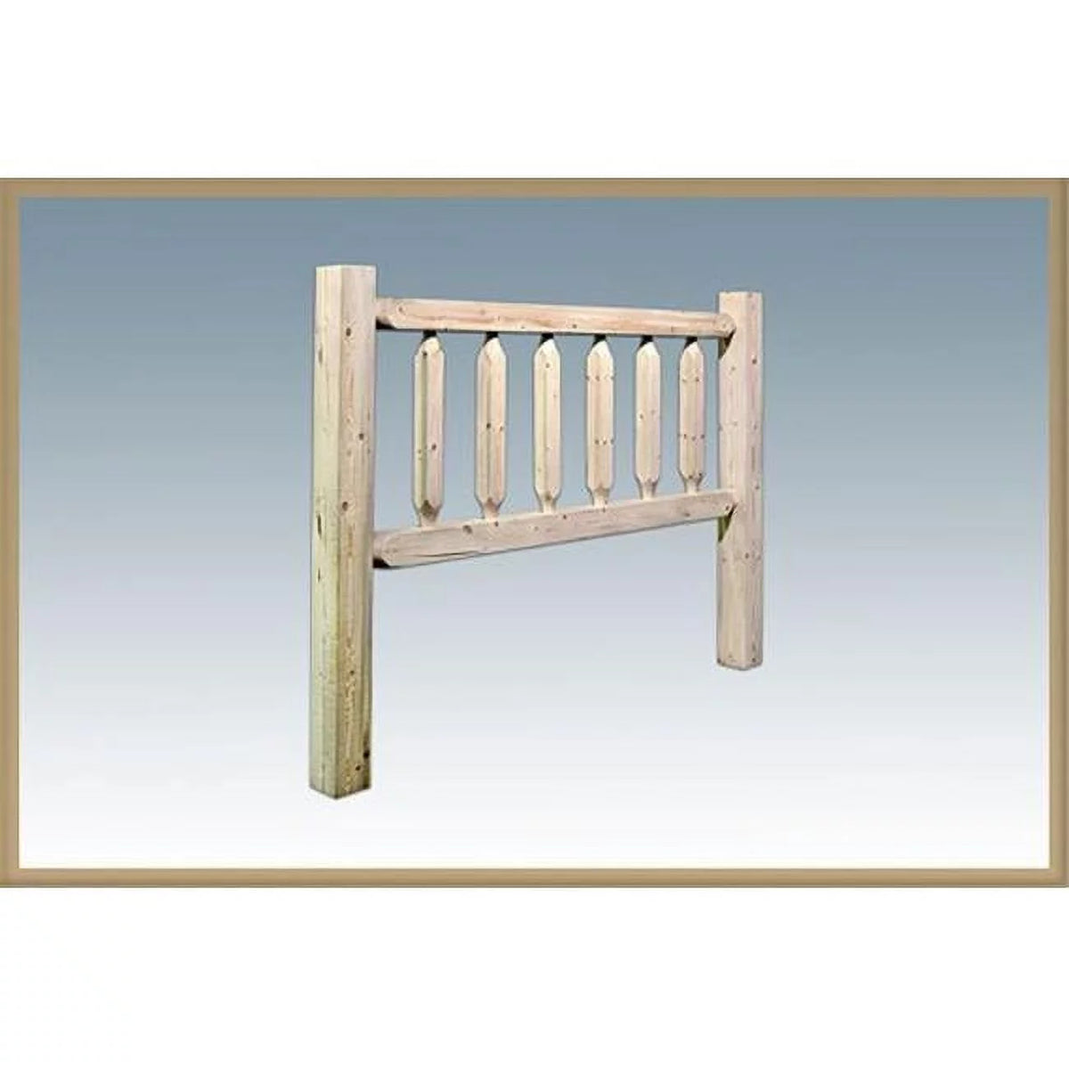 Unfinished King Size Headboard W4590