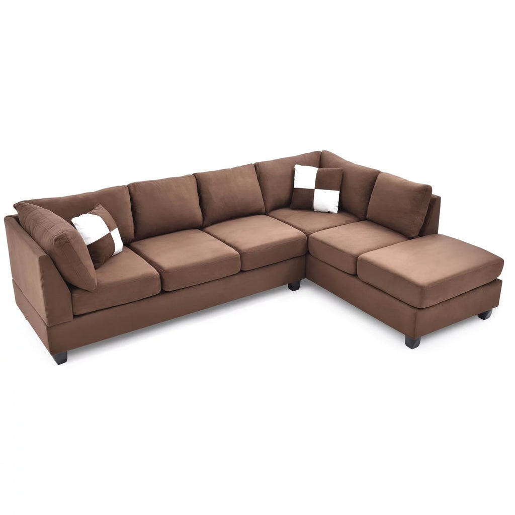 Chocolate Sectional A314539