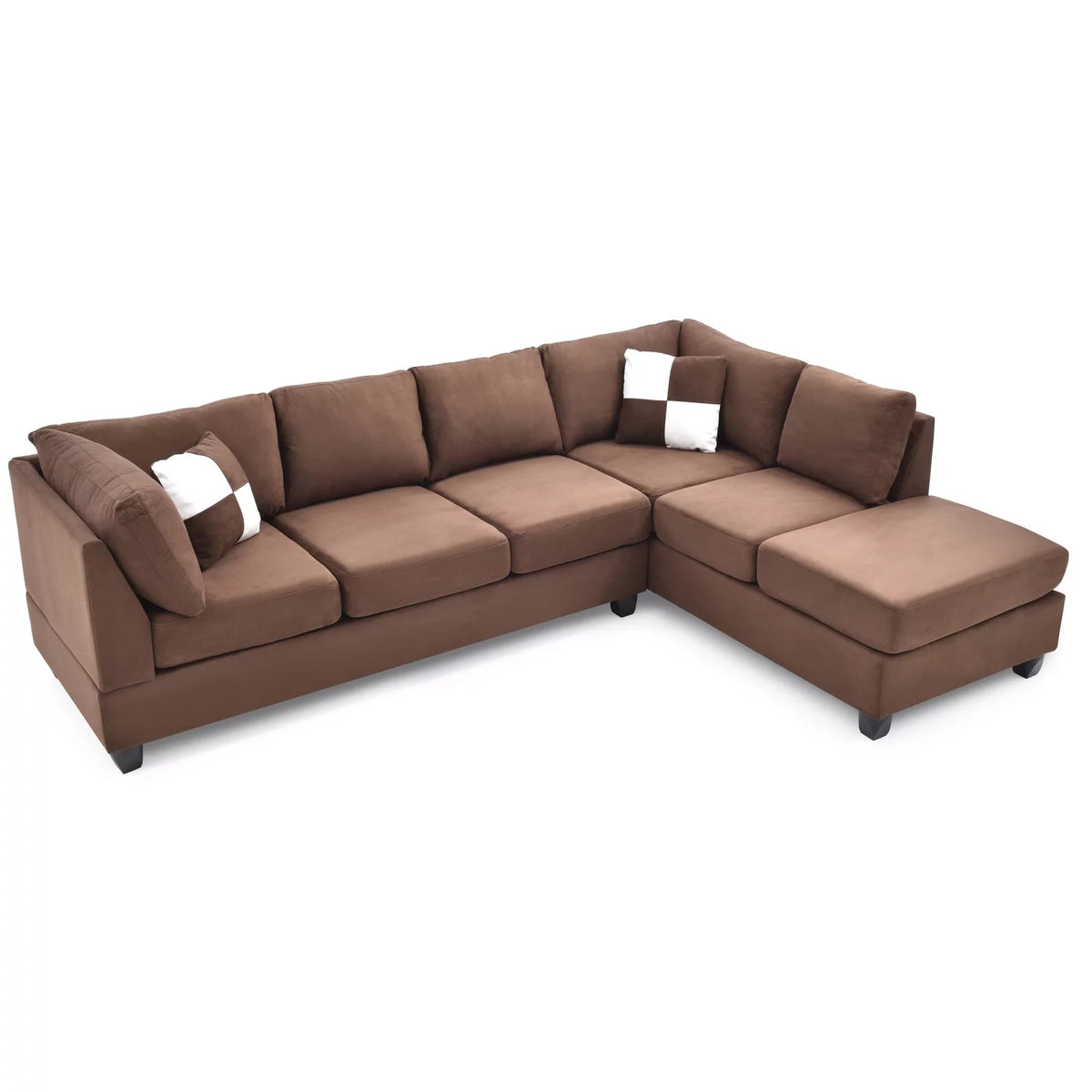 Chocolate Sectional A314539