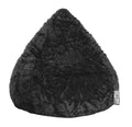 Oversized Faux Fur Upholstered Bean Bag Chair E4892