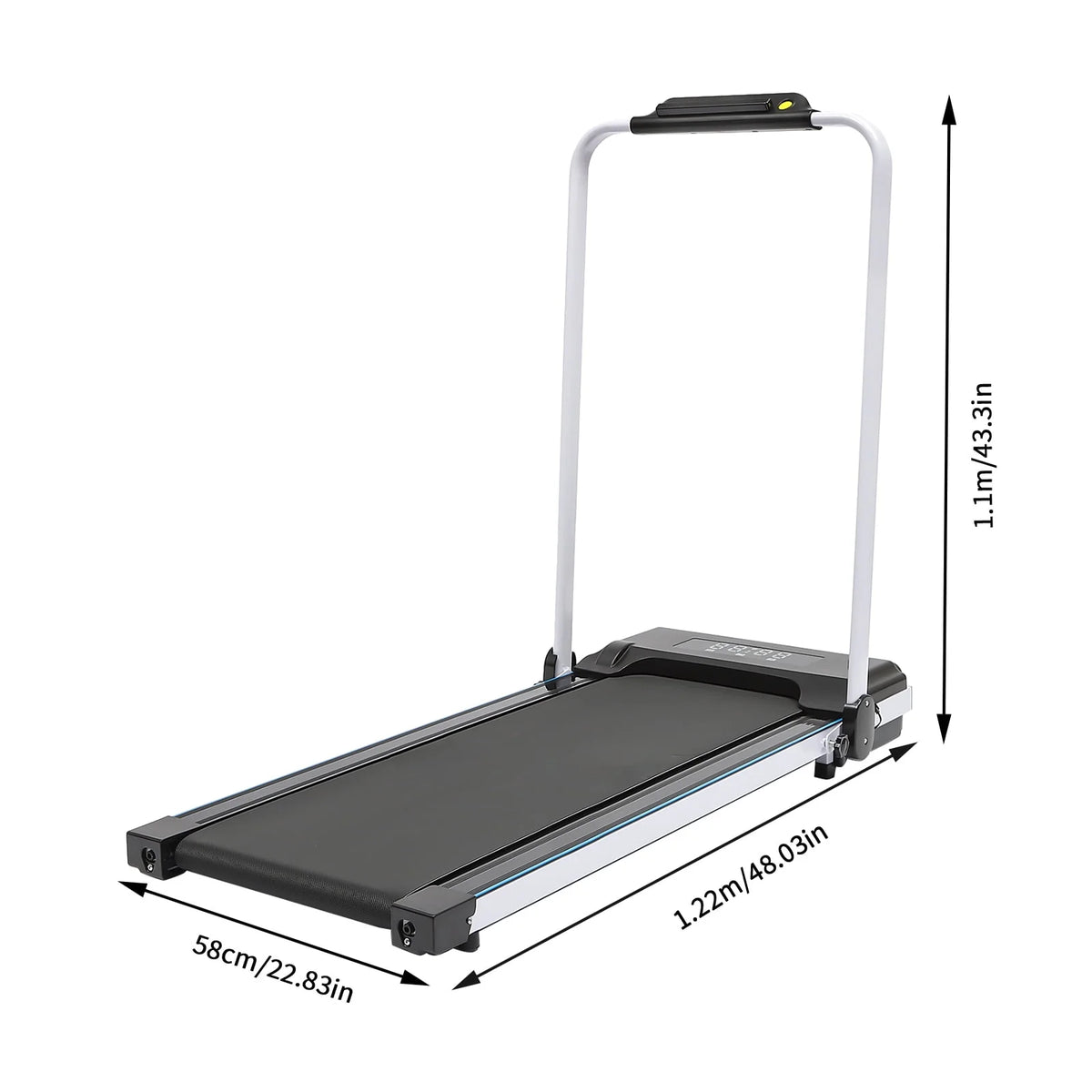 2 in 1 Folding Treadmill T243636