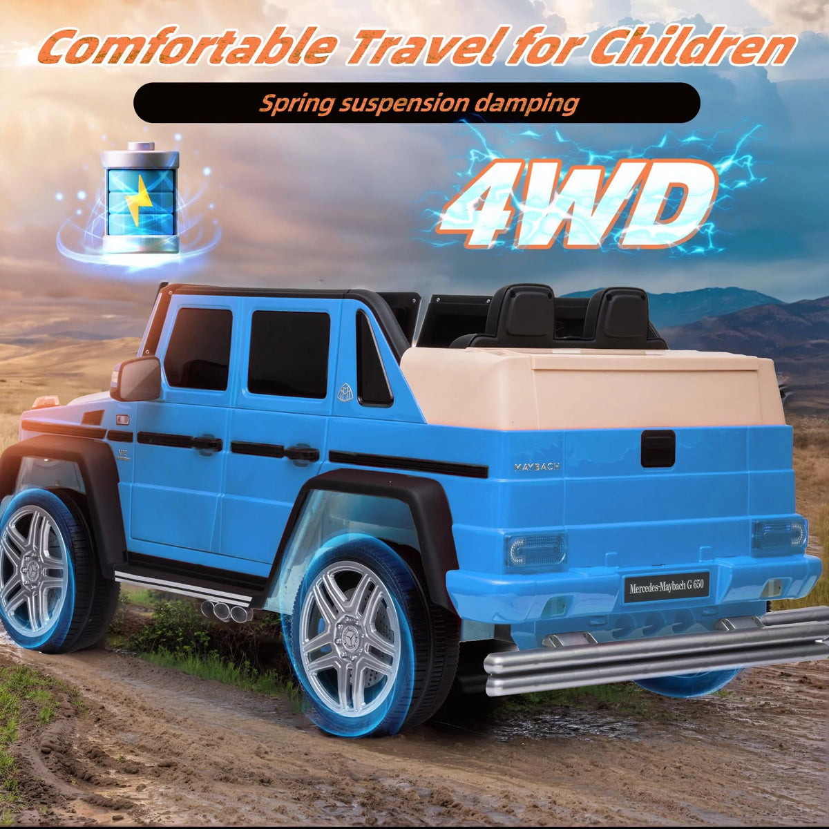 24V White Ride on Car with Remote Control U60929