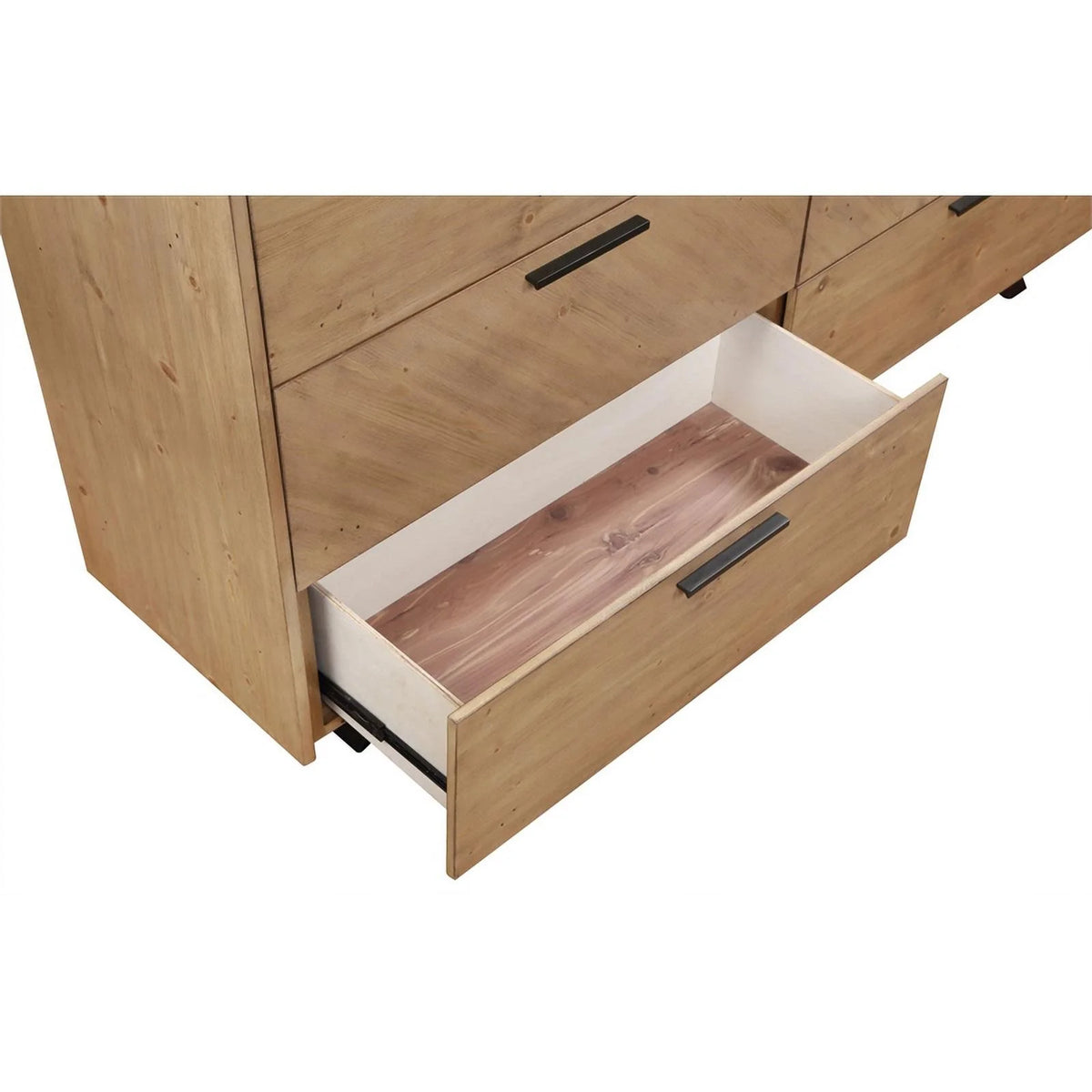 7 Drawer Wood Rectangular Dresser I5468