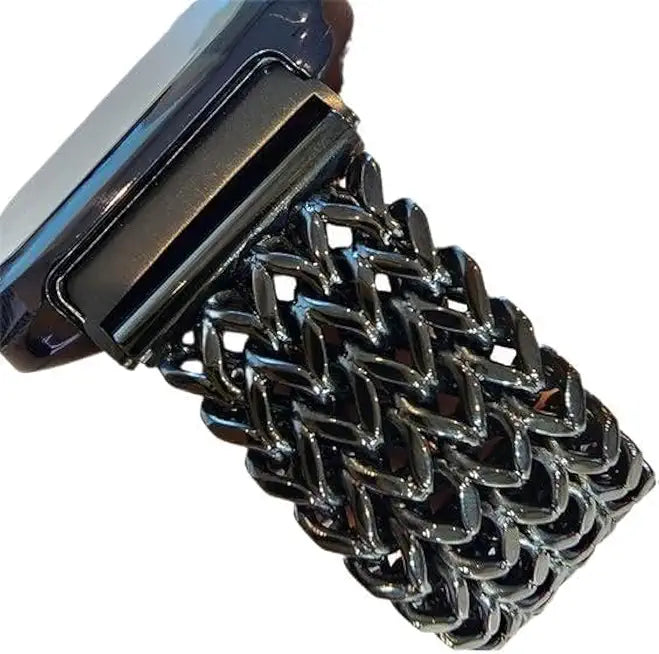 Gold Chain Stainless Steel Metal Link Watch Band Y144392