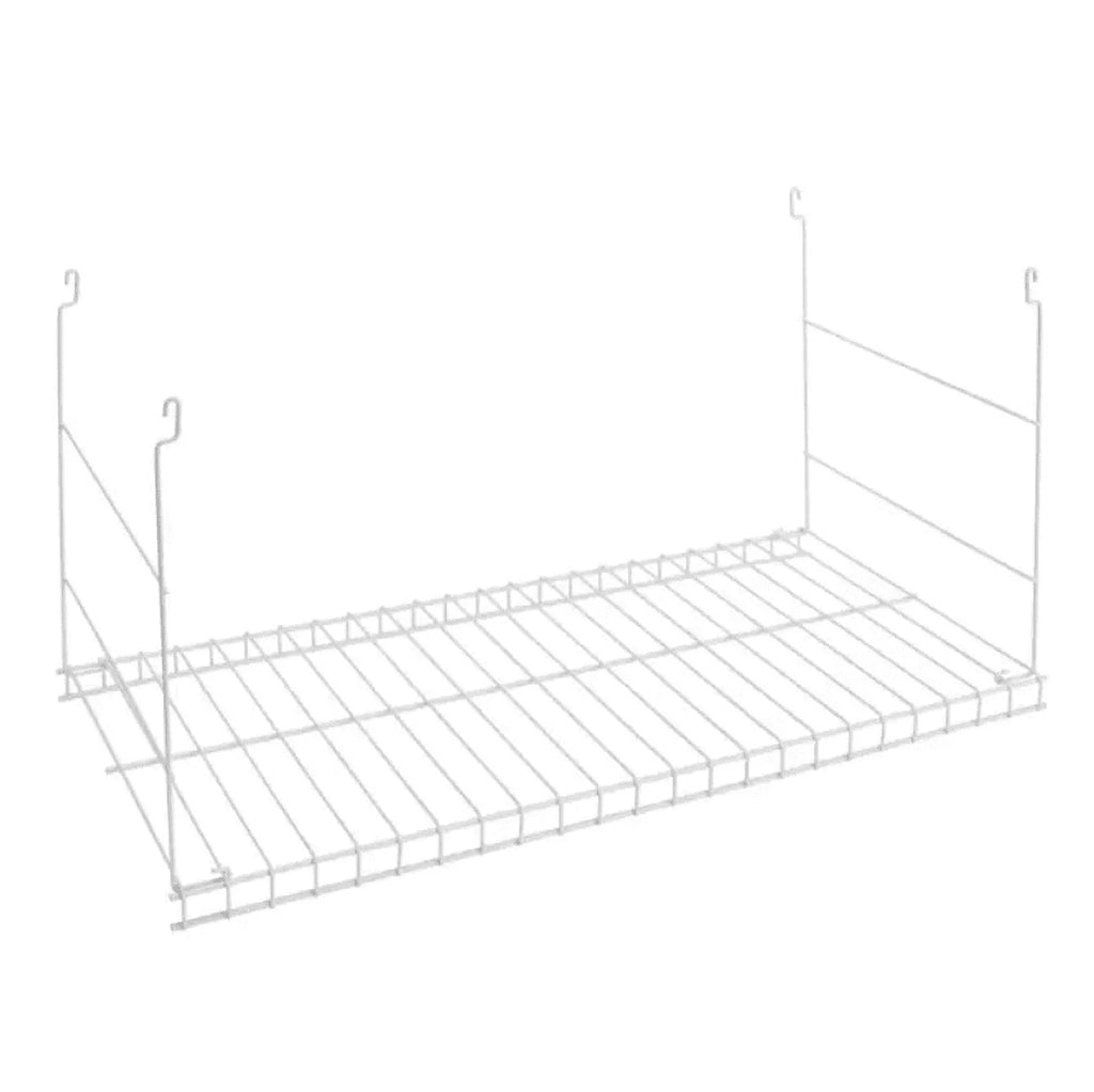 White Hanging Wire Shelf F456456