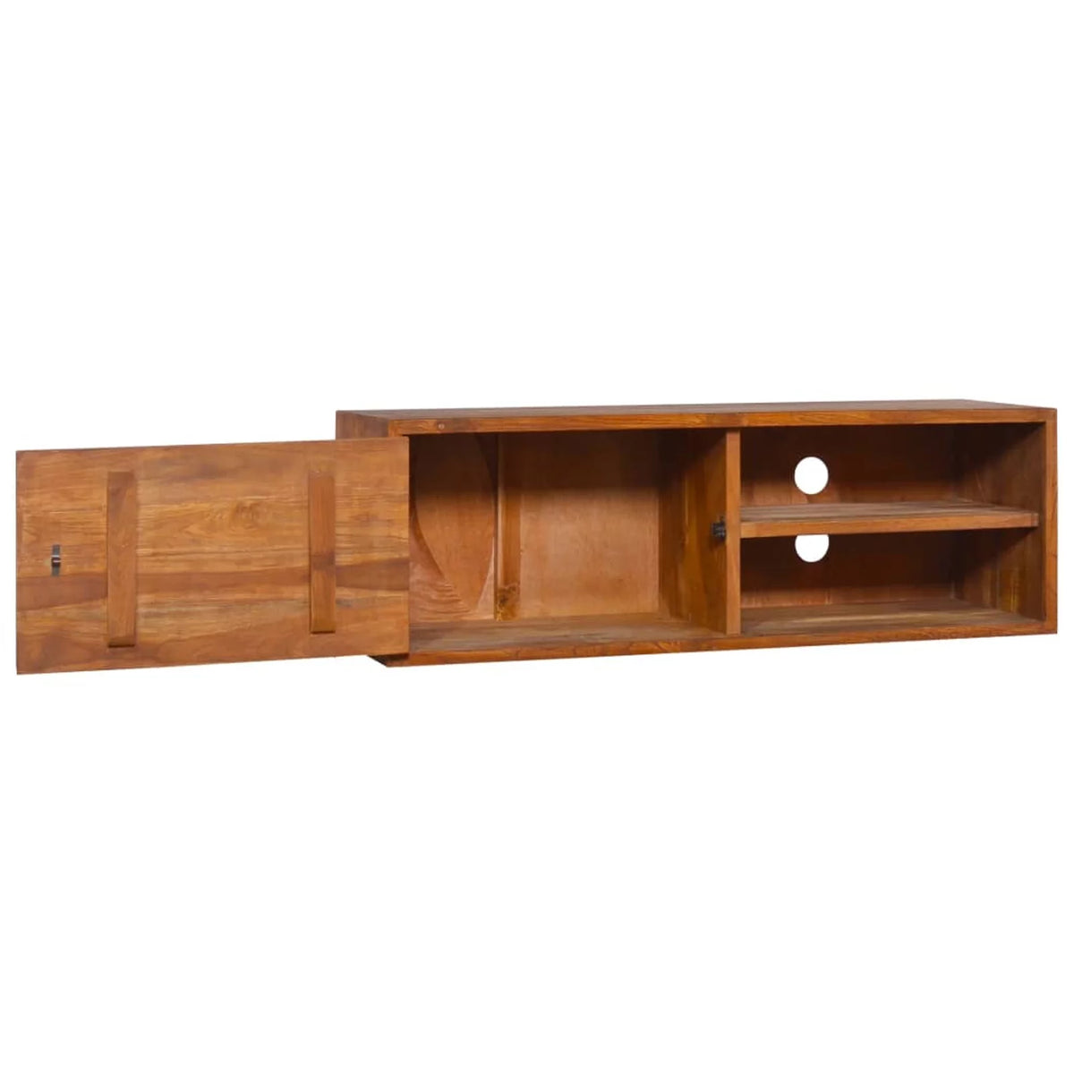 Wall-mounted TV Cabinet Solid Teak Wood T7846
