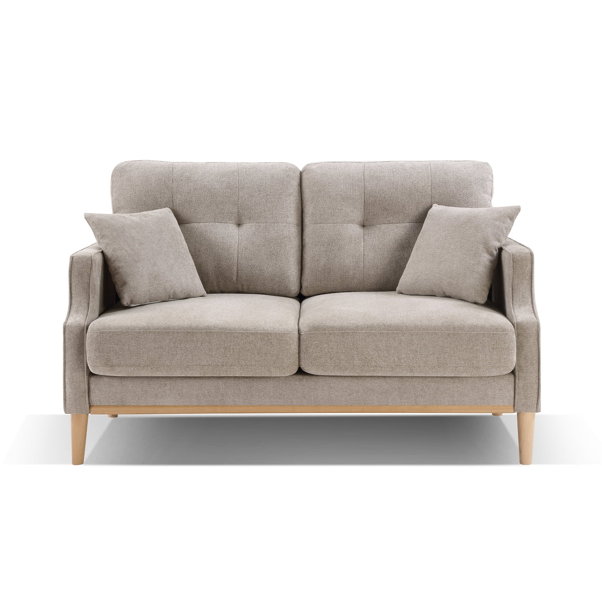 2 Seater Waterproof Fabric Loveseat Sofa J43436