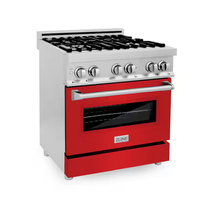 4 Burner Dual Fuel Range Stainless Steel M693