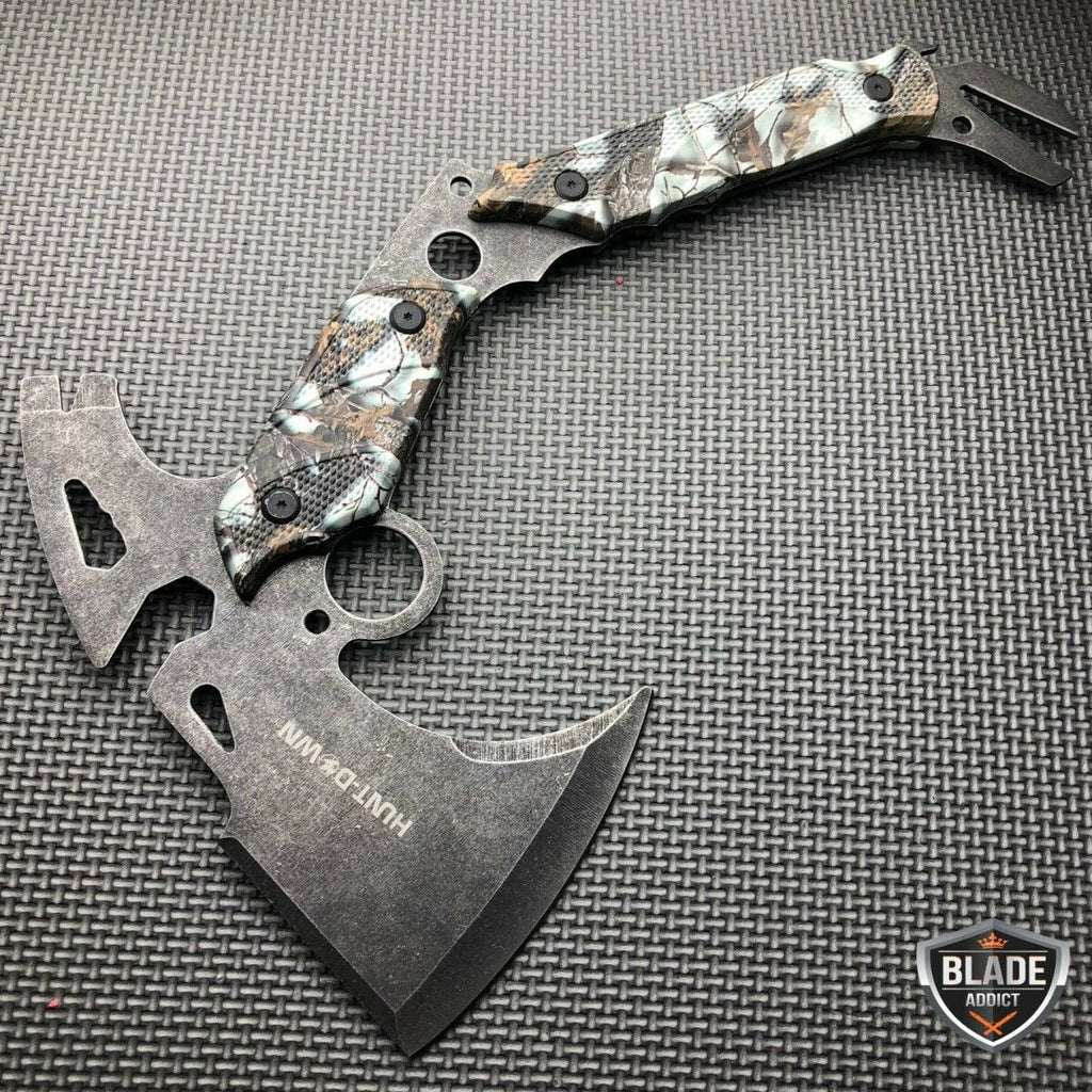 13" Stonewash Survival Tomahawk Axe G417452