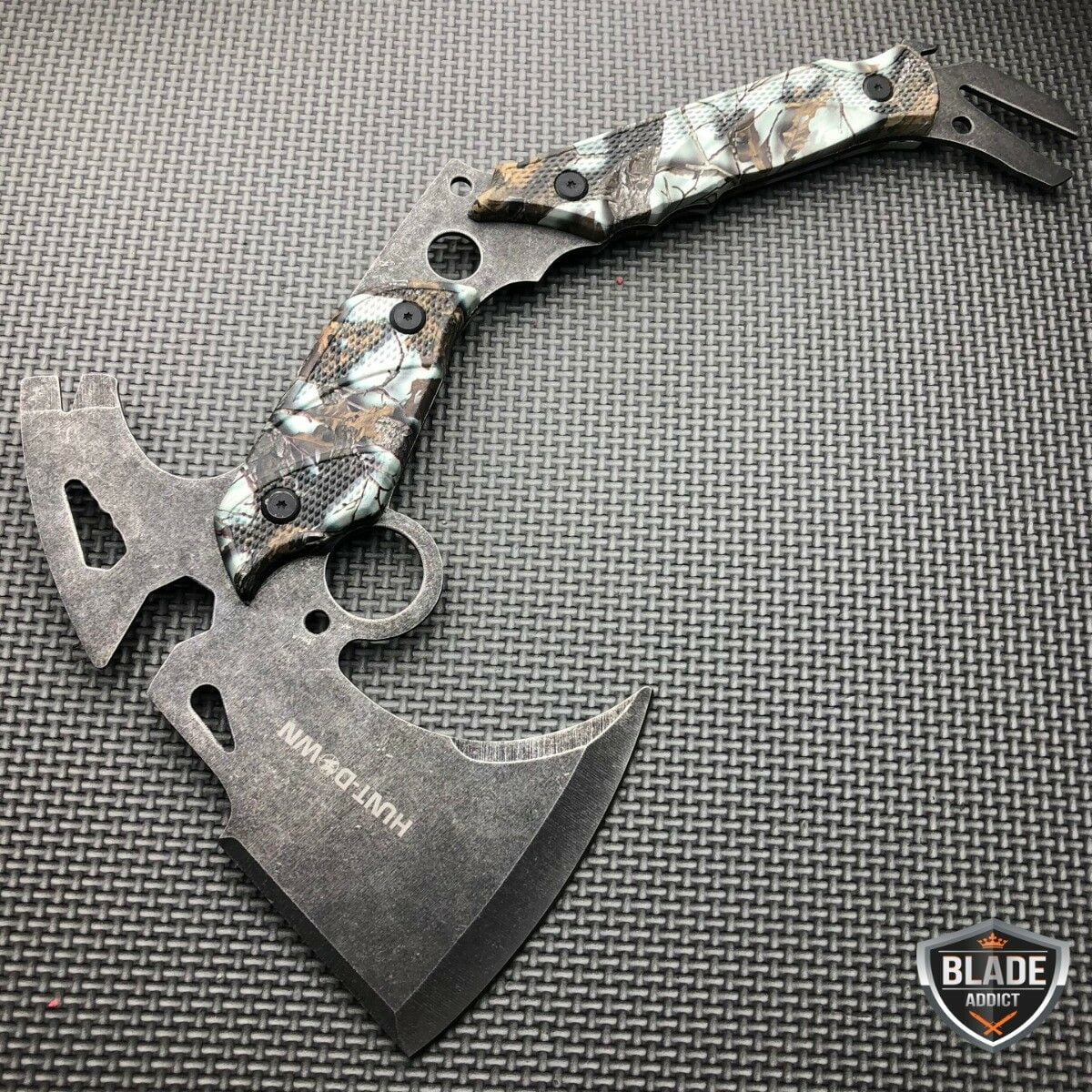 13" Stonewash Survival Tomahawk Axe G417452