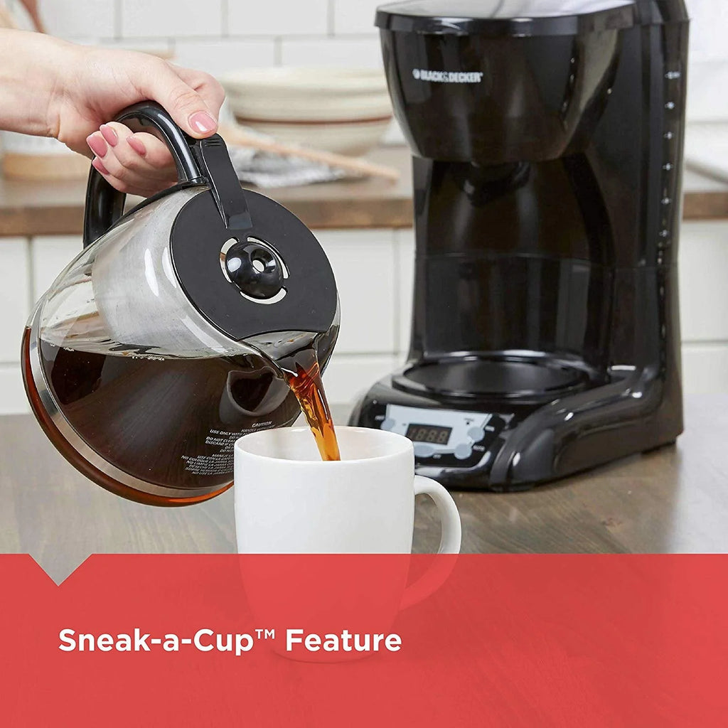 Black 6 Cup Coffee Maker B739335
