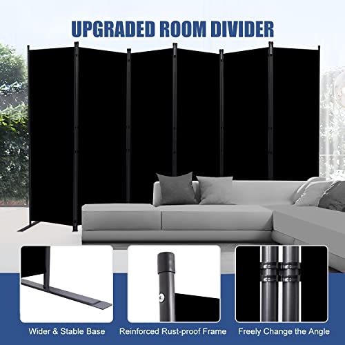 8 Panel Fabric Room Divider E235