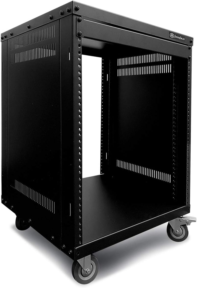 16U 19 Inch AV Rack Stand with Wheels L279