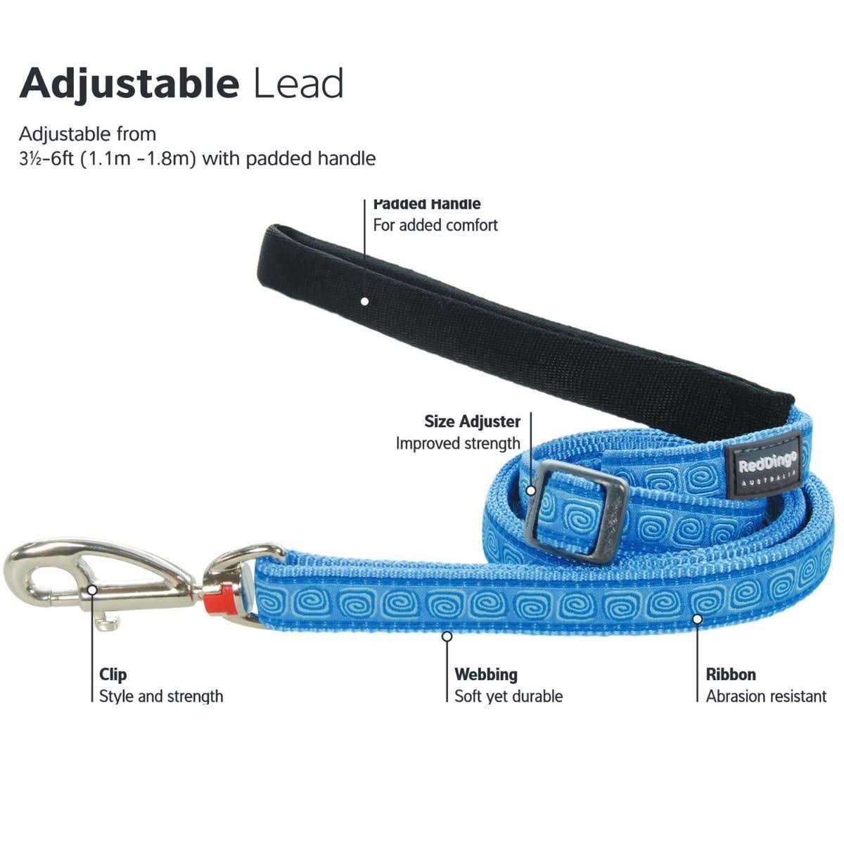 Reflective Dog Lead E23408