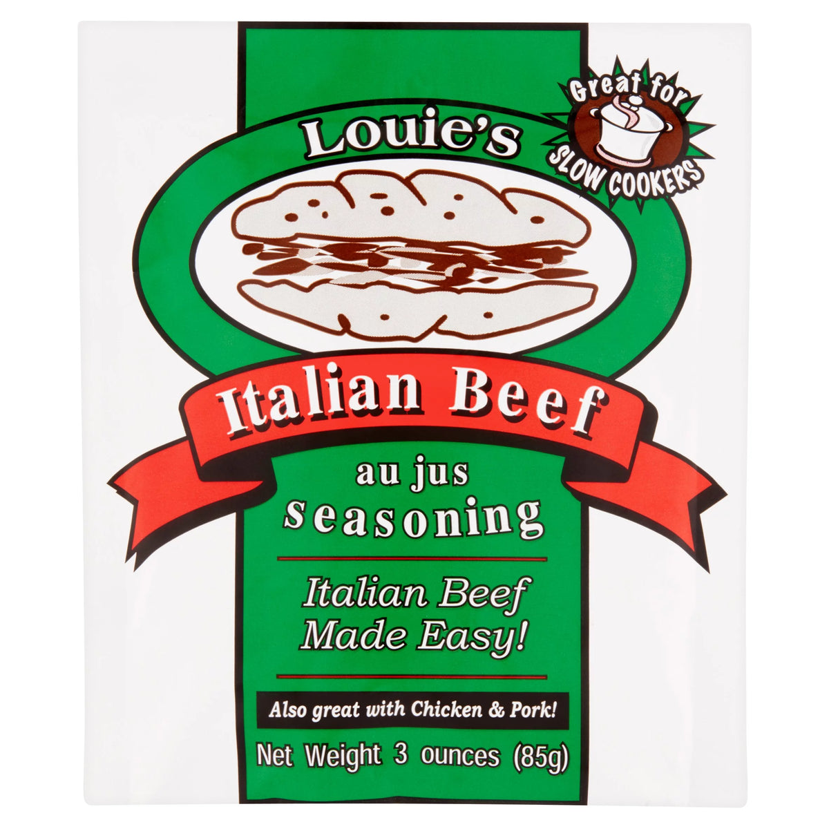 Italian Beef Seasoning 3 oz 12 Pack L485