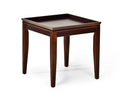 Cherry Square Wood End Table E796996
