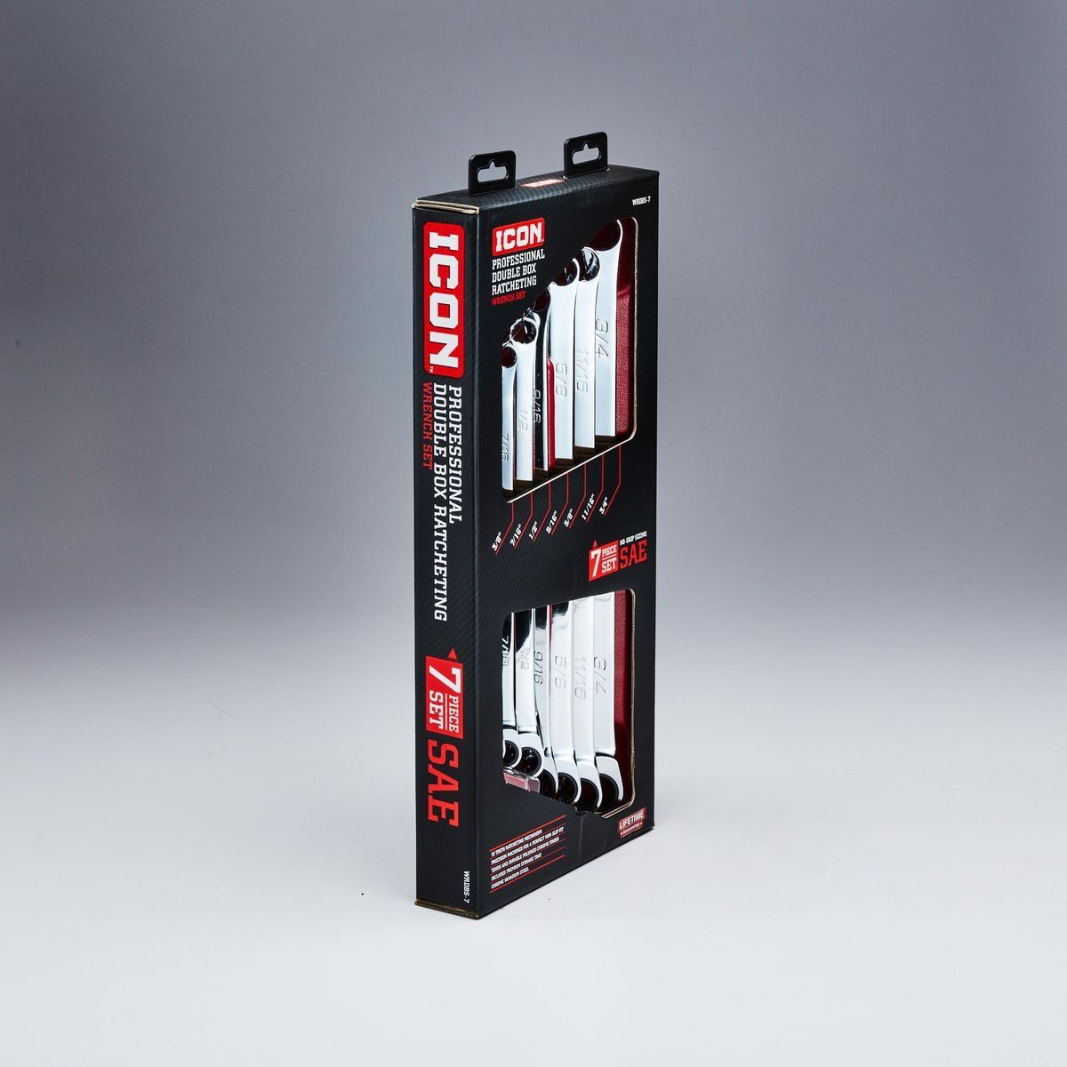 7 Piece SAE Double Box Ratcheting Wrench B226334