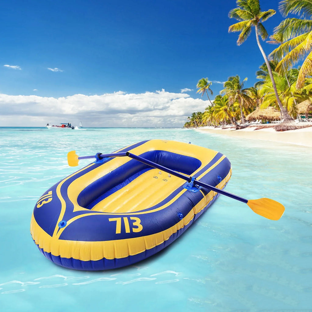 Double Kayak Inflatable Raft with Foot Pump Paddle Repair Kit D56300