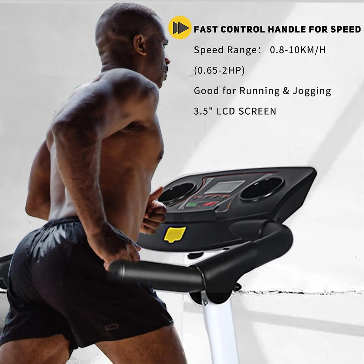 Folding Treadmill with 265 LB Capacity Y6408