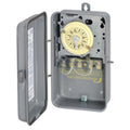 Indoor and Outdoor Mechanical Timer Switch 277 V Gray R3567