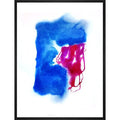 Watercolor Picture Frame Painting Print on Canvas G701