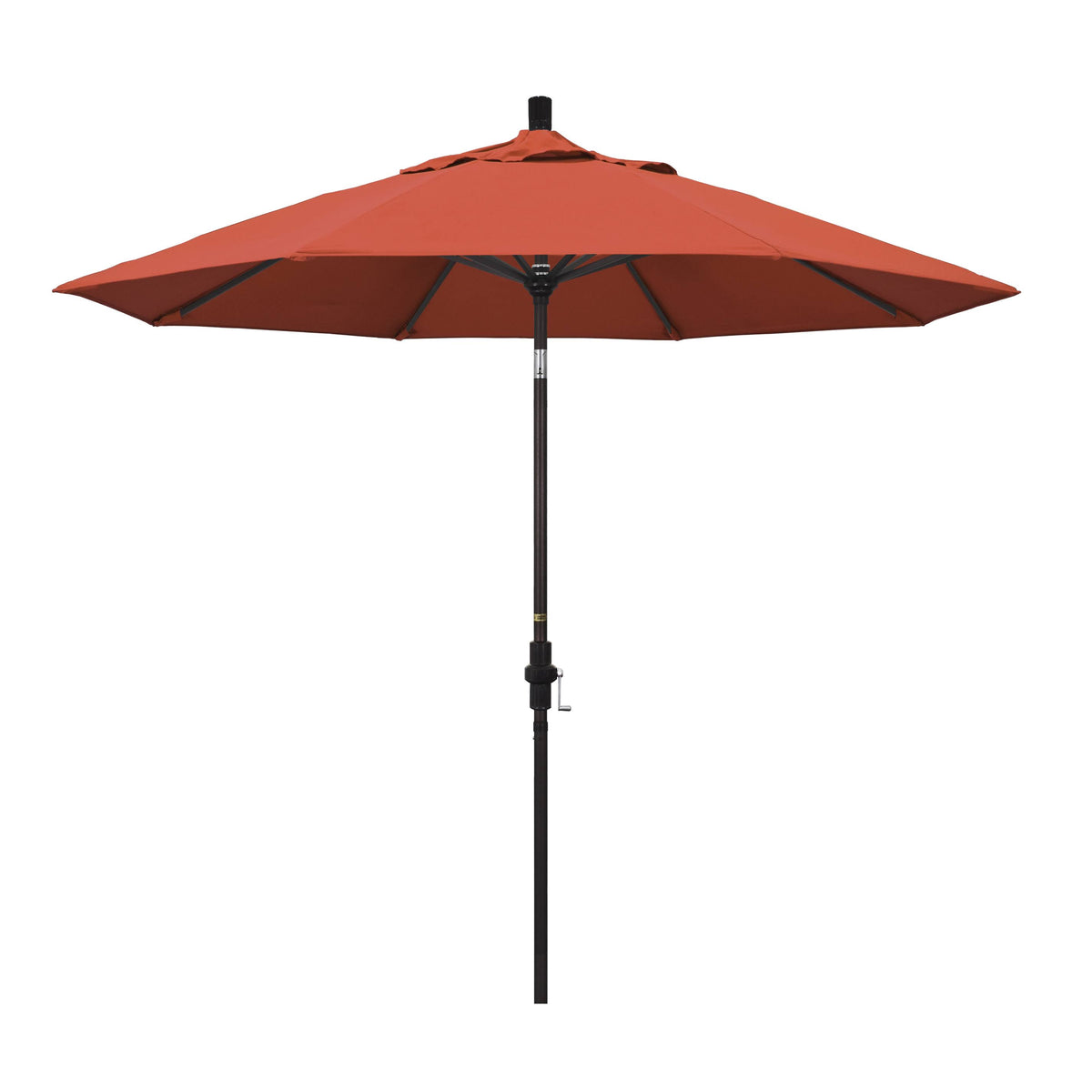 9' Aluminum Market Umbrella Collar Tilt O887