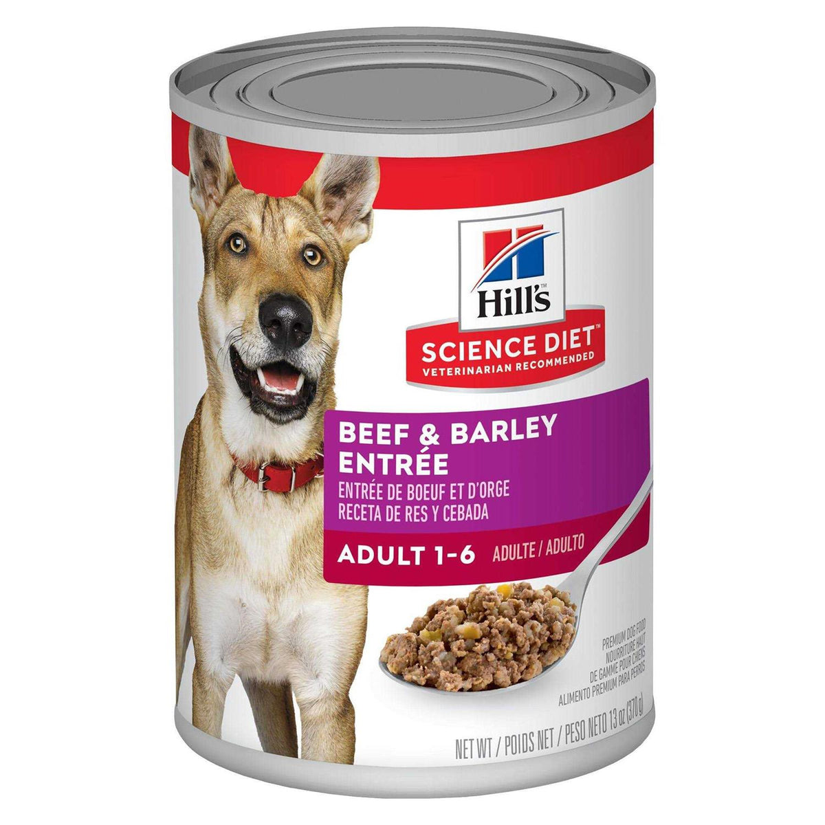 Adult Beef & Barley Entree Dog Food H76097