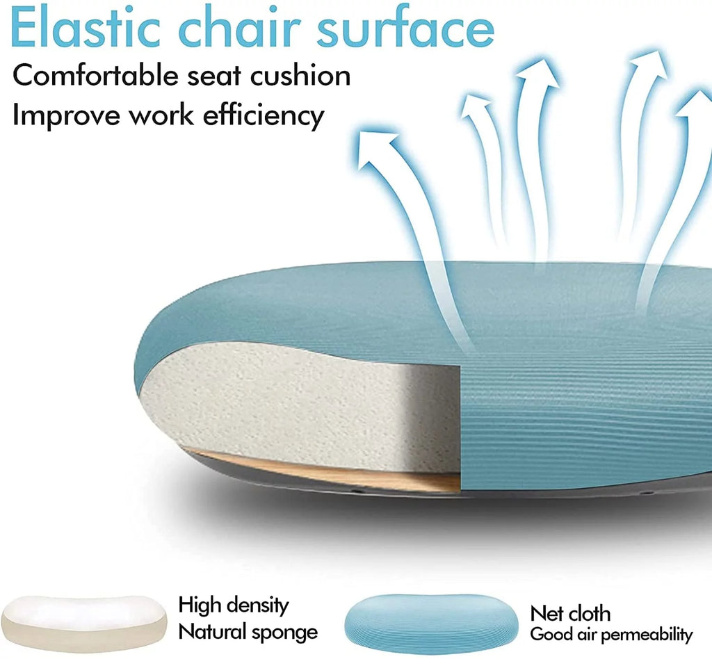 Black Ergonomic Office Chair with Lumbar Support G465974