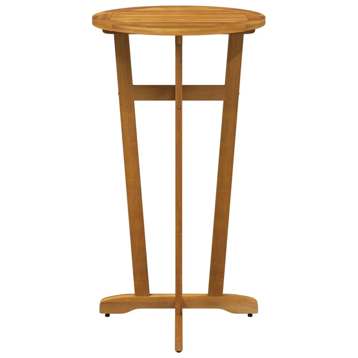 Acacia Wood Round Bar Table 23.6 x 41.3 Inches U2047
