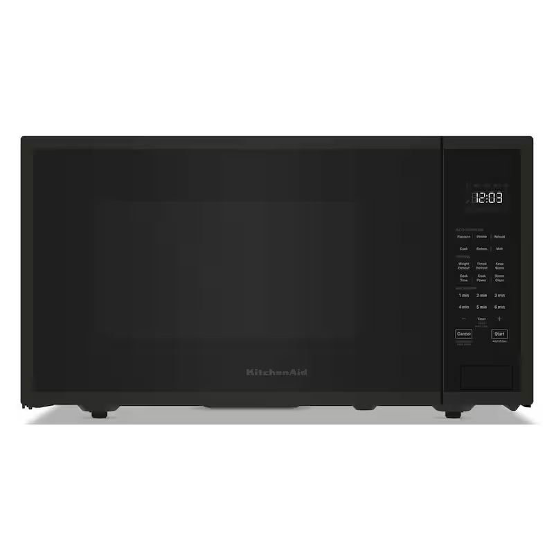 Black Stainless Countertop Microwave U7454