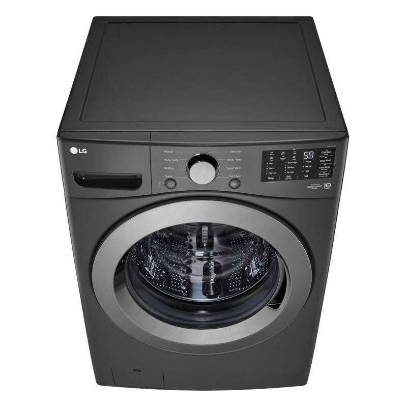 5.0 cu. ft. Stackable Front Load Washer in Middle Black O93427