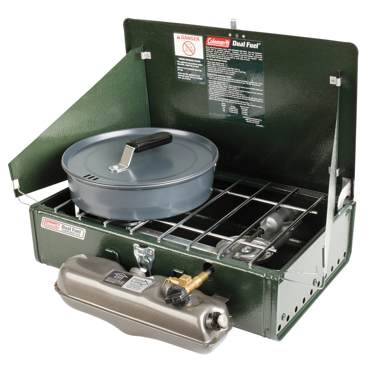 Dual Fuel 2-Burner Stove J45490