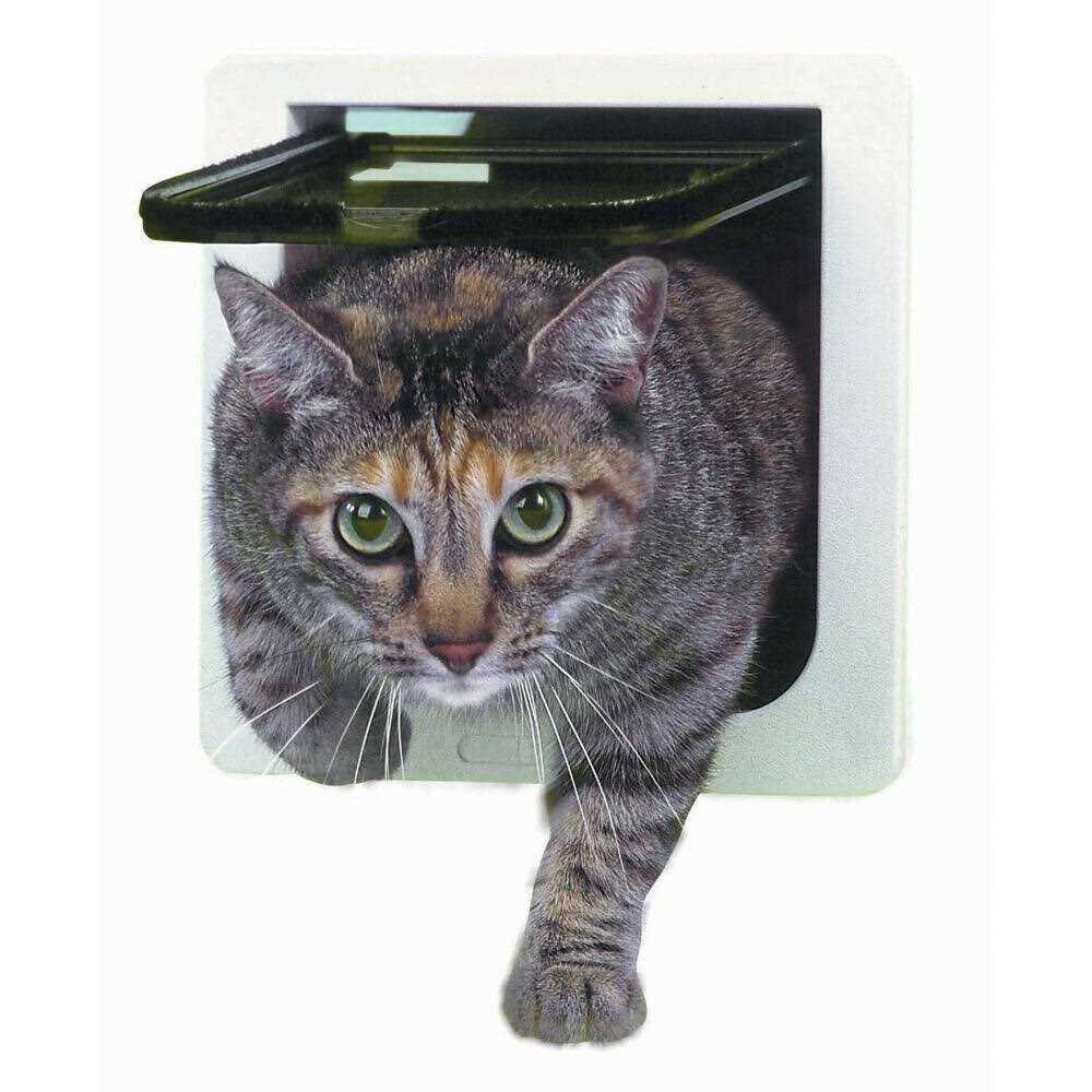 Aluminum Sash Cat Flap Pet Door G807363