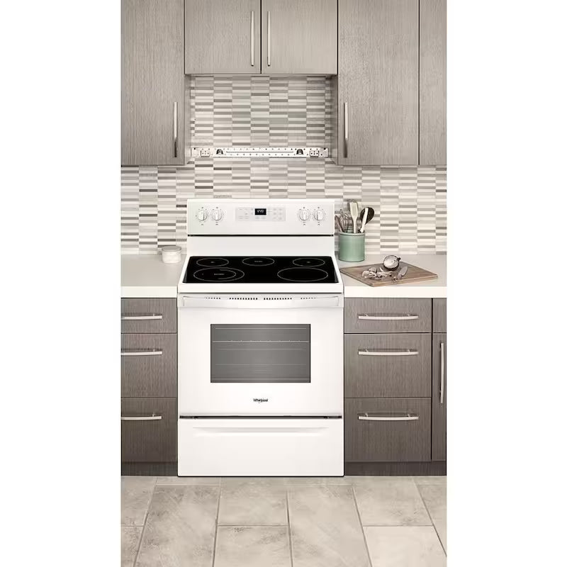 White 5.3 cu. ft. Electric Range Y644