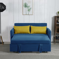 Blue Fabric Sofa Bed W321