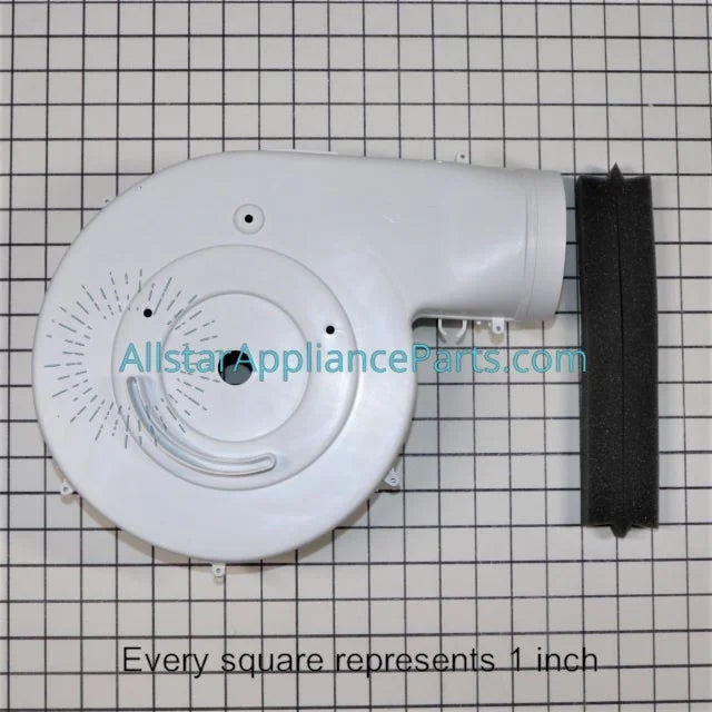 Washer/Dryer Front Blower Housing Cover O24363
