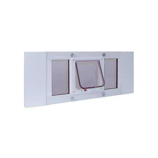 Aluminum Sash Cat Flap Pet Door C31197