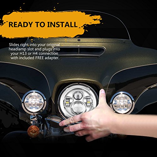 7 Inch Headlight Fog Lights Combo C48103
