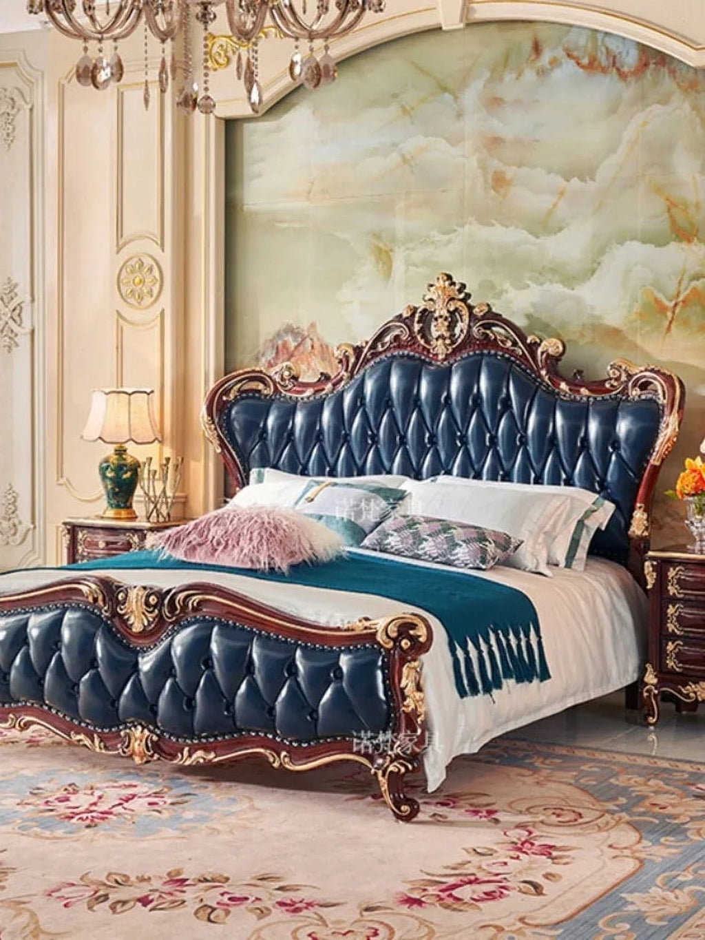 Wood Bed J49013