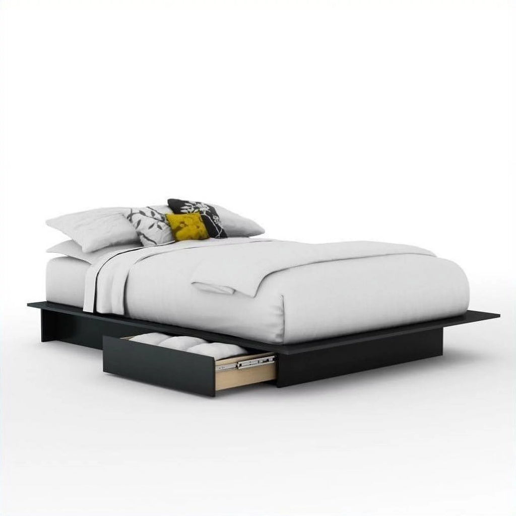 3-Piece Set with 2-Drawer Storage Platform Bed and 2 Nightstands G368