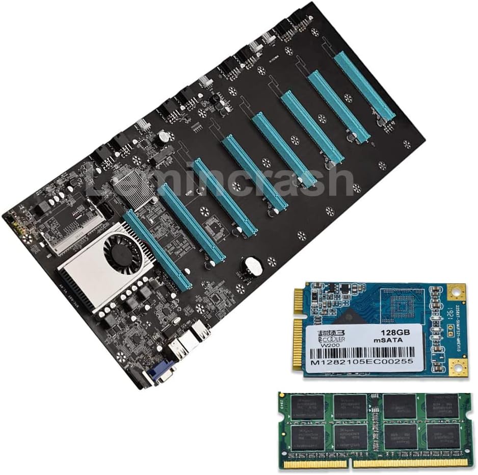 8 GPU DDR3 Mining Motherboard E385