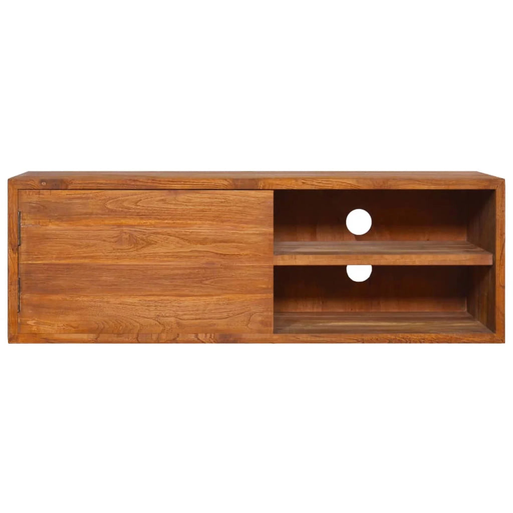 Wall-mounted TV Cabinet Solid Teak Wood T7846