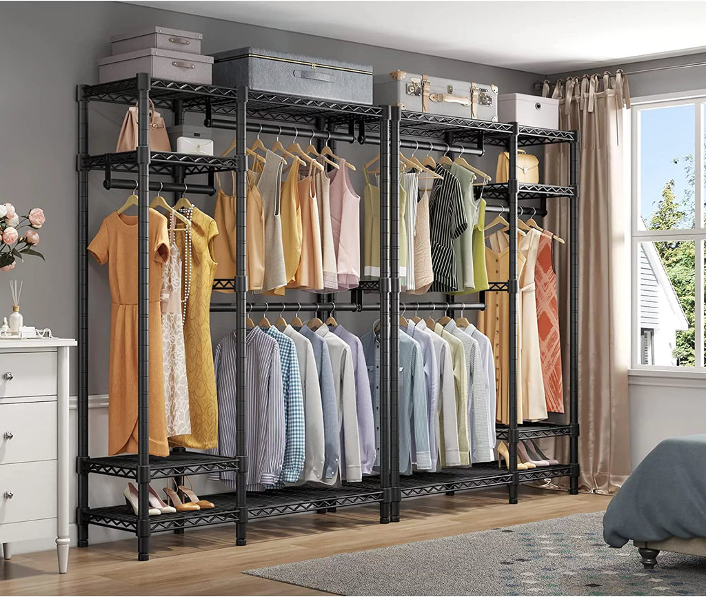 White Metal Garment Rack J41031