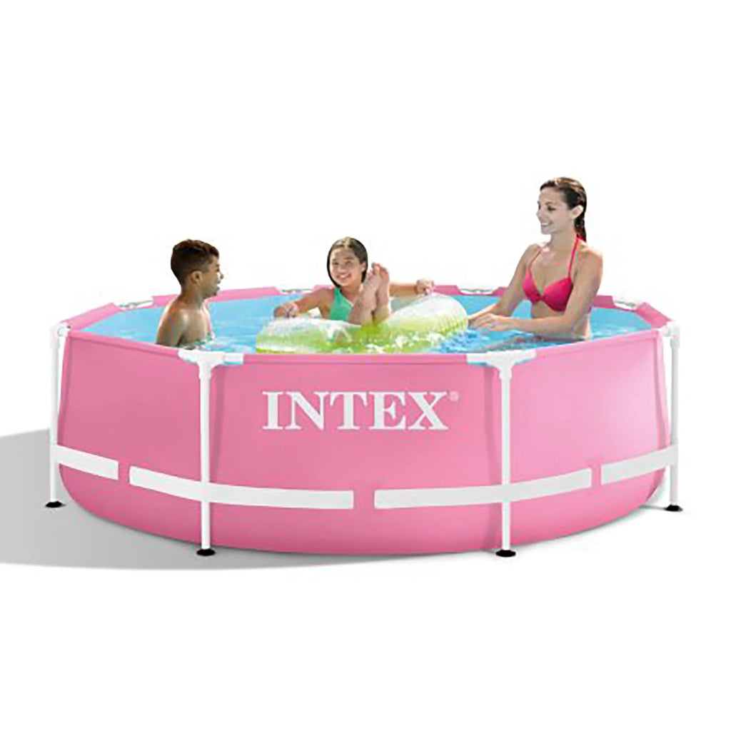 Pink 8' x 30" Above Ground Swimming Pool E196089