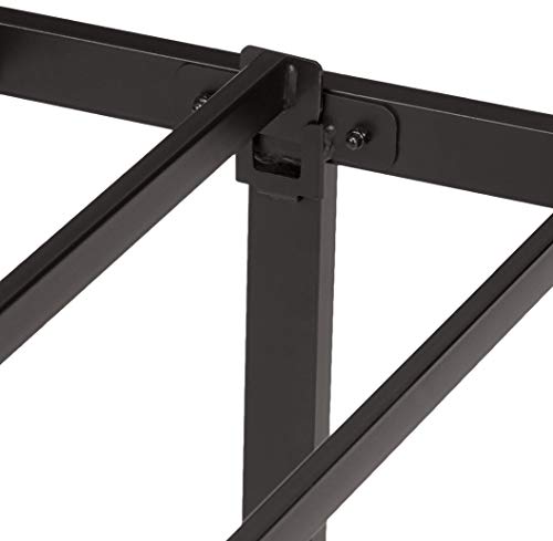 Full Size Black Steel Platform Bed Frame T162070