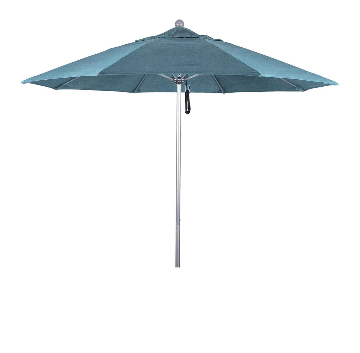 9' Fiberglass Market Umbrella Pulley Open Bronze O58453