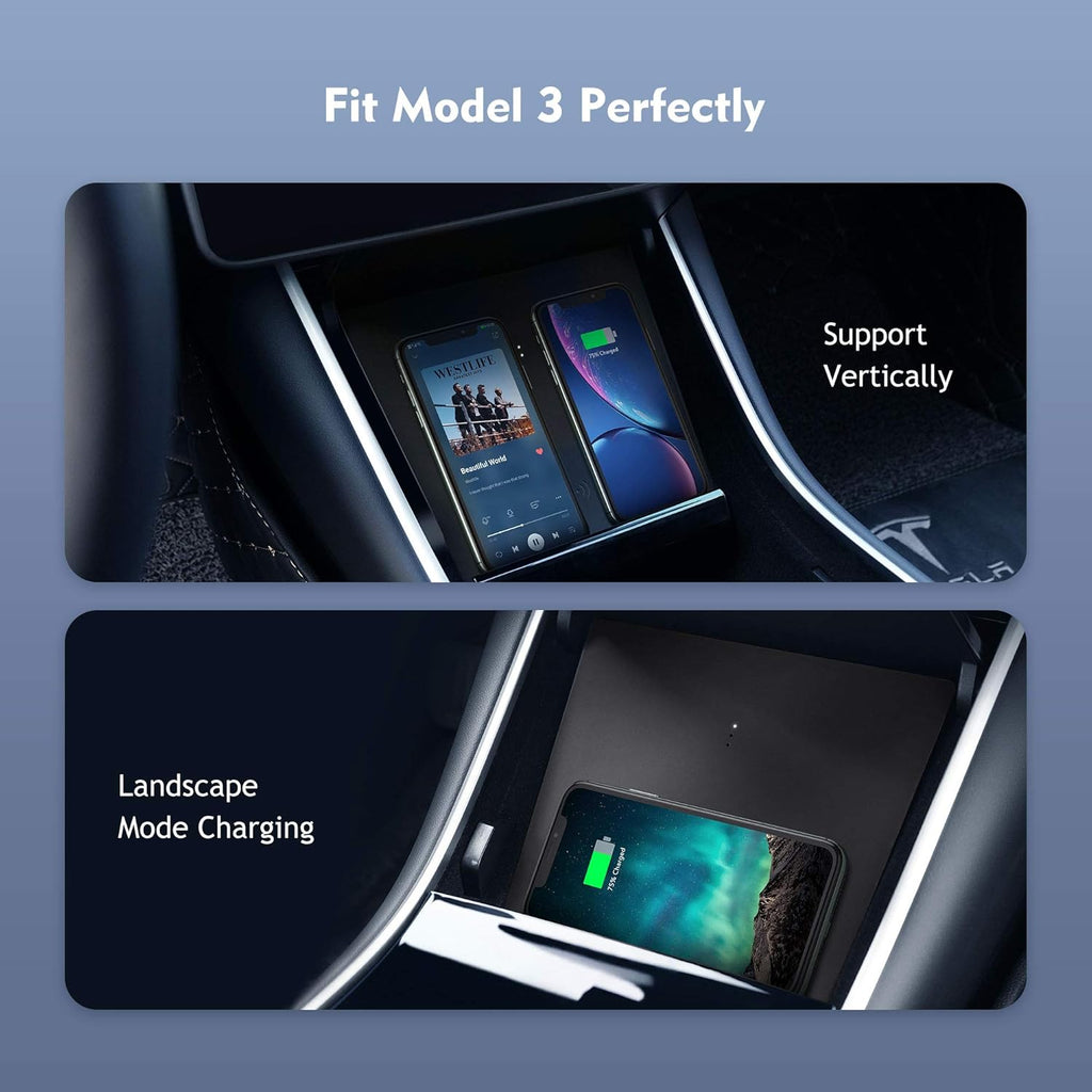 Wireless Charger Dual Wireless Phone Charging Pad F6279